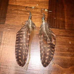 Feather Earrings